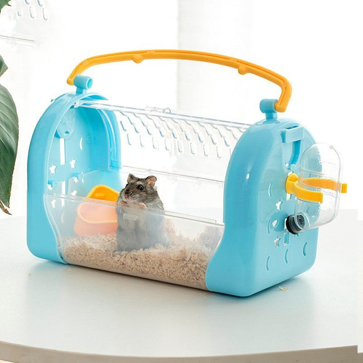 Explore the World with Your Furry Friend: The Portable Cage To Go Out Transparent Bag