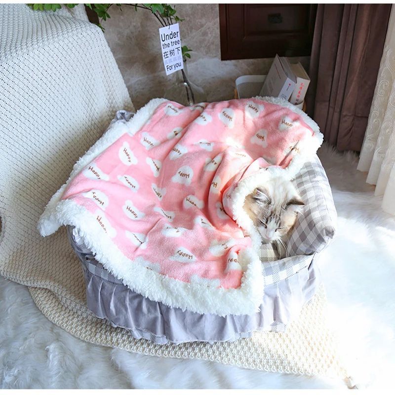Thick Lamb Fleece Pet Dog Blanket: The Ultimate Comfort for Your Furry Friends