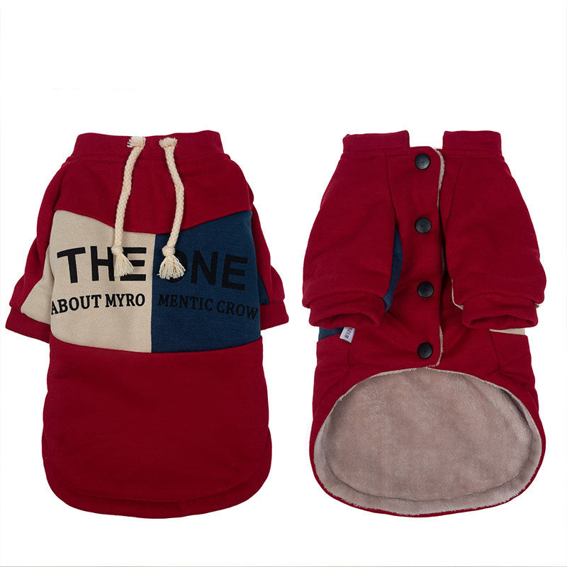 Small Dog Pet Fall Winter Two-legged Sweater