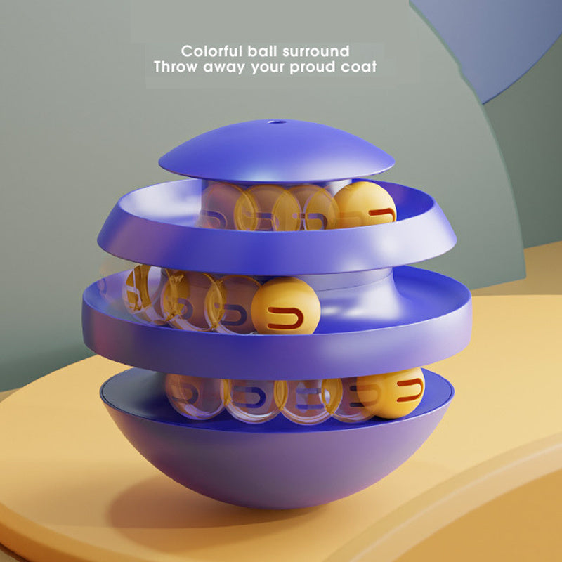 3 Layers Cat Toy Interactive Tower