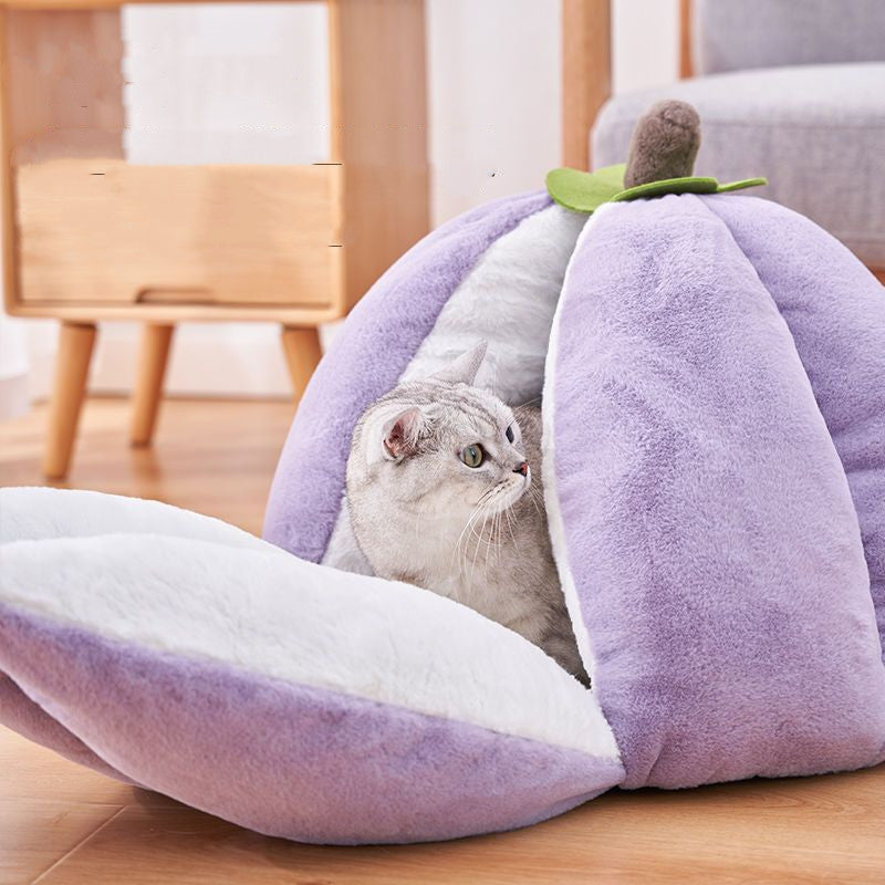 Cat's Nest Warm Bed Semi Closed