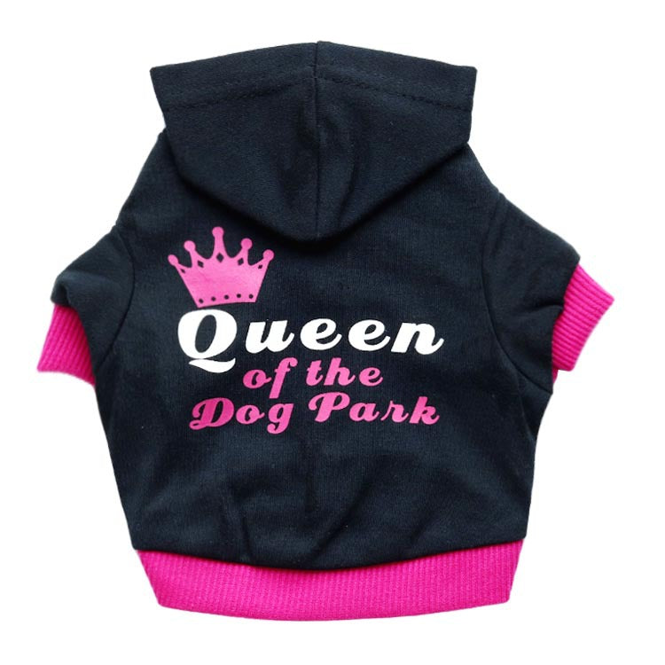 Small Dog Cotton Wool Hooded Pet T-Shirt