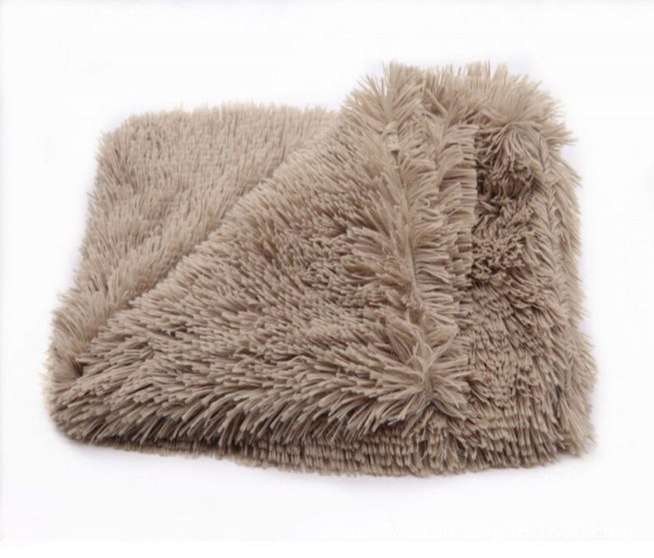 Pet Winter Warm Double Plush Blanket