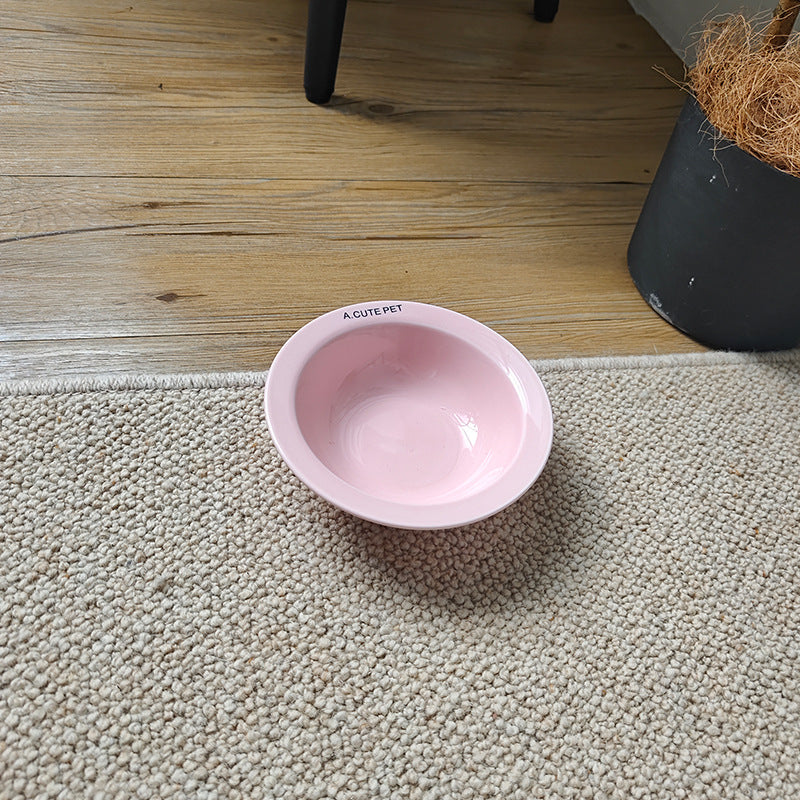 Cat Water Bowl Dog Basin Anti-tumble