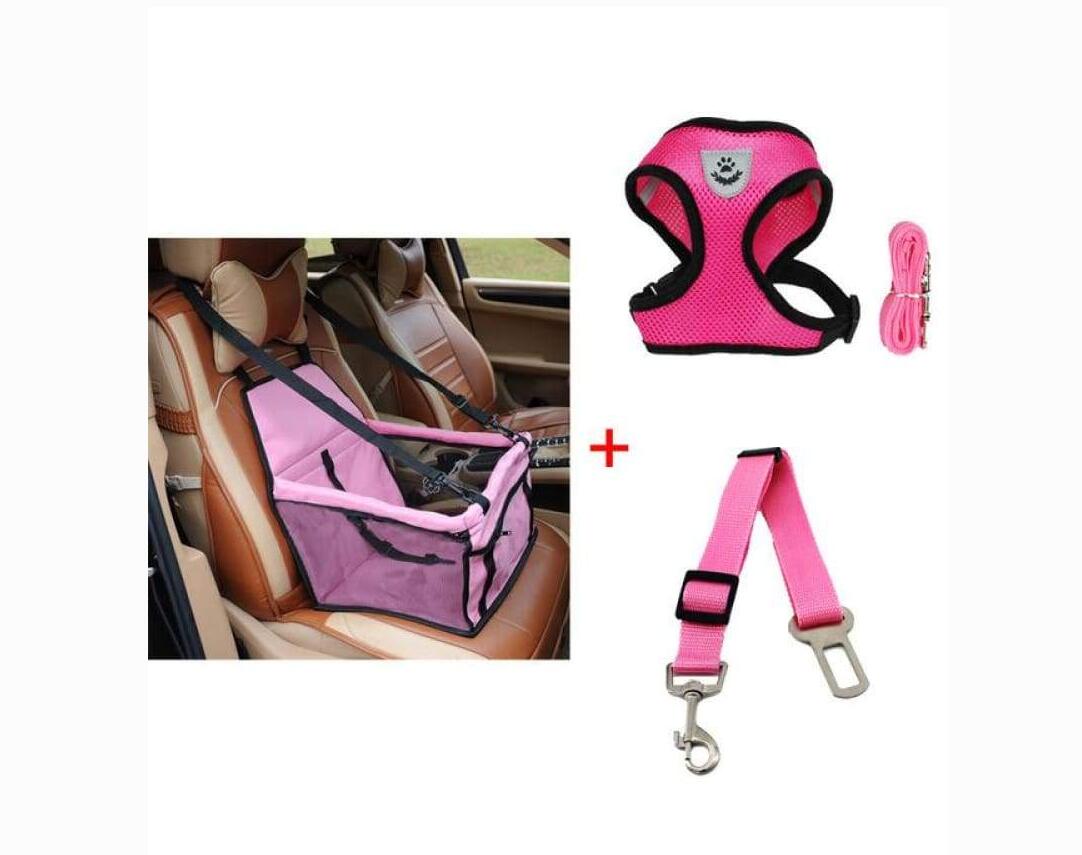 Premium Harness & Leash set  Car Safety Belt