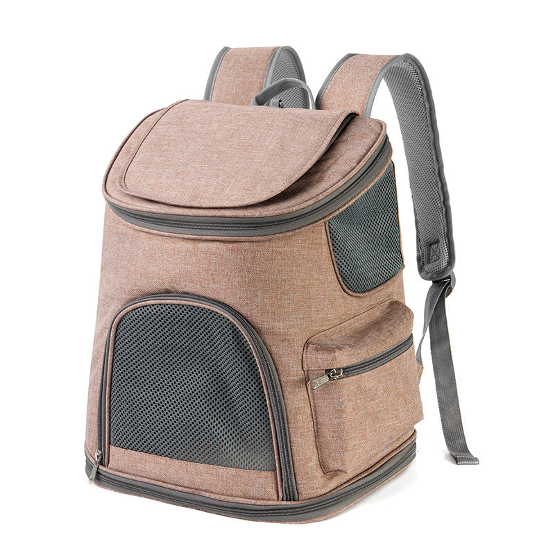 Portable Pet Backpack Dog Shoulder Pet Bag