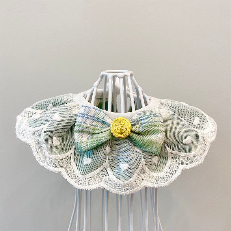 Cat Dog Bib Pet JK Wind Photo Ornaments