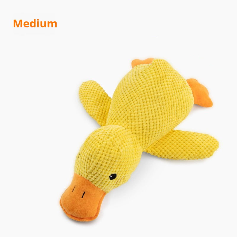 Pet Plush Toy Dog Calming Duck