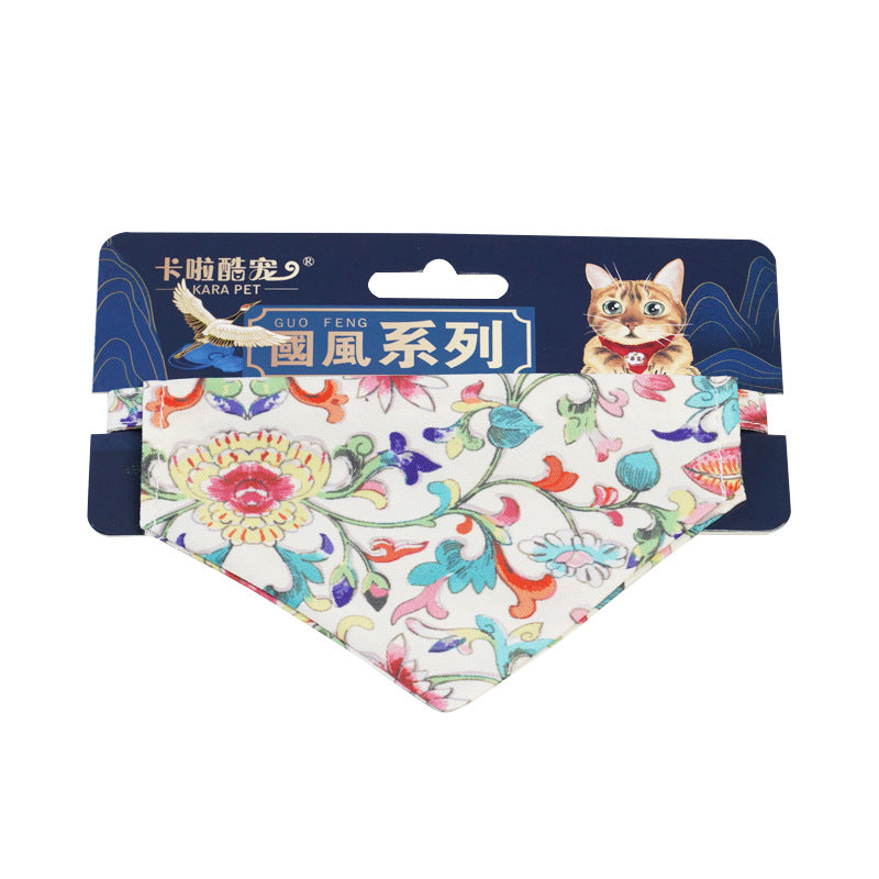 Adjustable Triangular Binder Decorations Pet Scarf Bib Supplies
