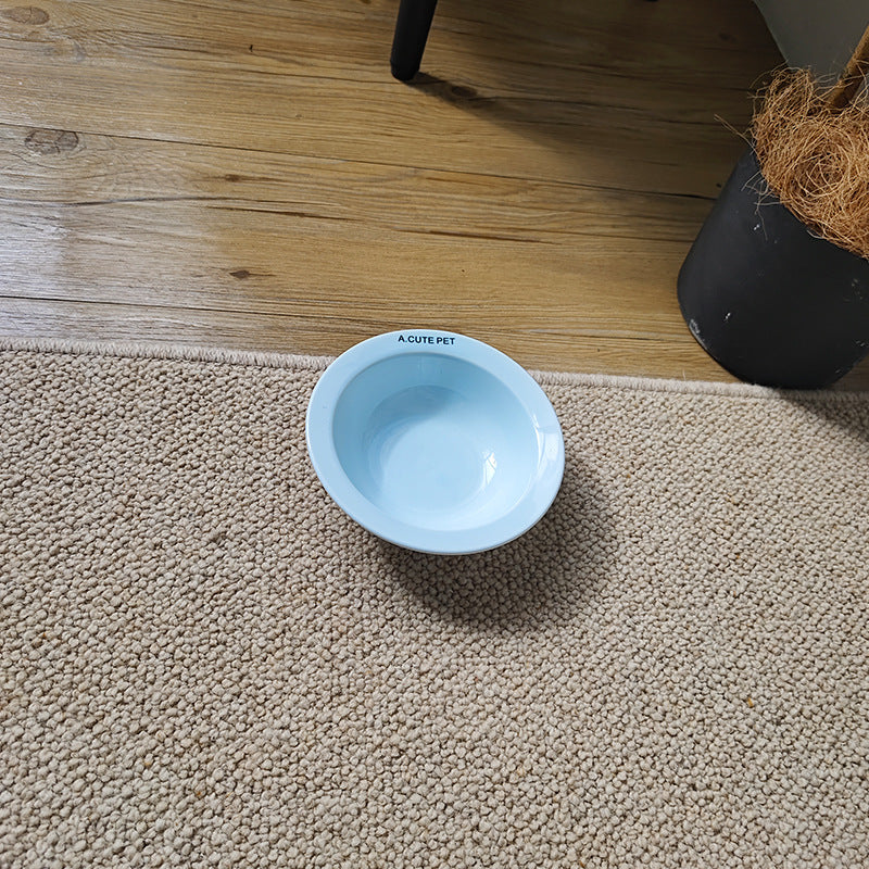 Cat Water Bowl Dog Basin Anti-tumble