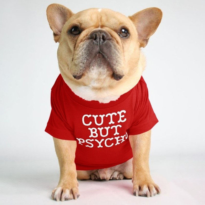 Fadou Turtleneck Round Neck T-shirt Pet Clothes