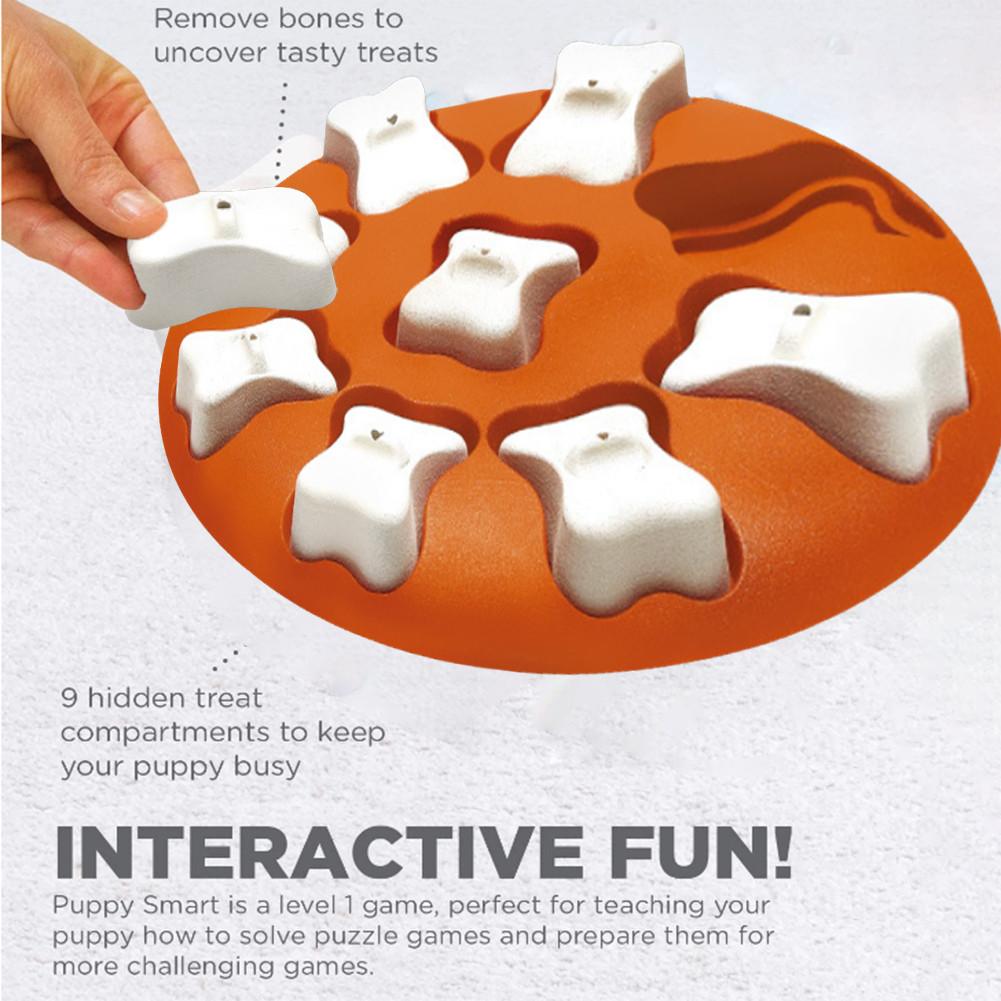 Interactive Puppy Dog Food Dispenser