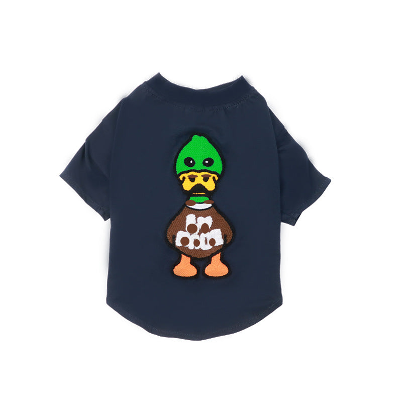 Pet Dog Clothes Mid-thin T-shirt
