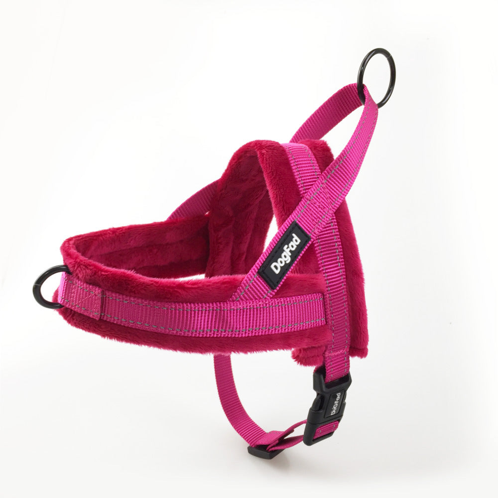 Pet Chest Strap With Flap For Comfortable Lining