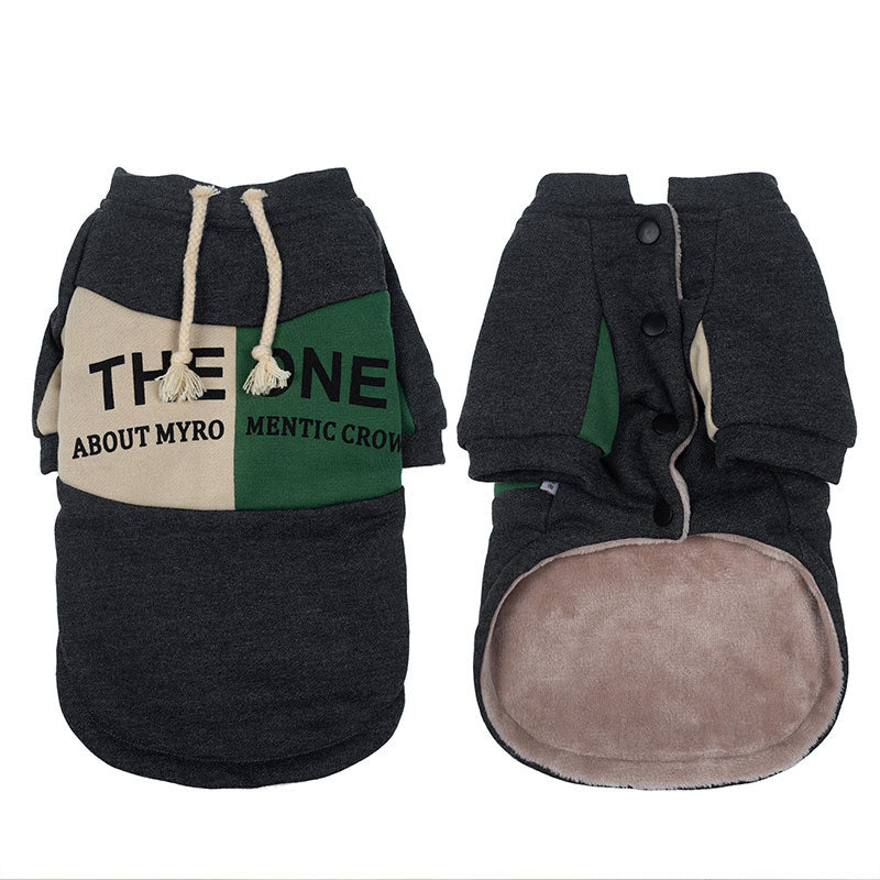 Small Dog Pet Fall Winter Two-legged Sweater