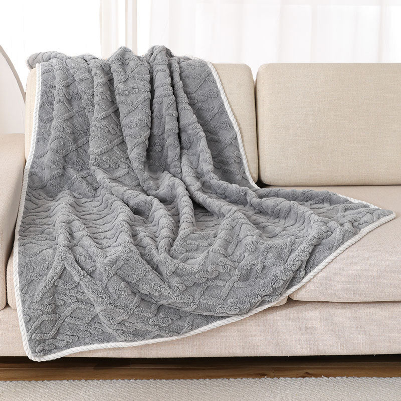 Pet Plush Blanket Thick Warm Waterproof
