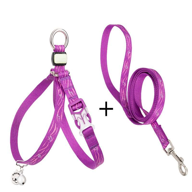 Pet Cat Bell Chest Strap Haulage