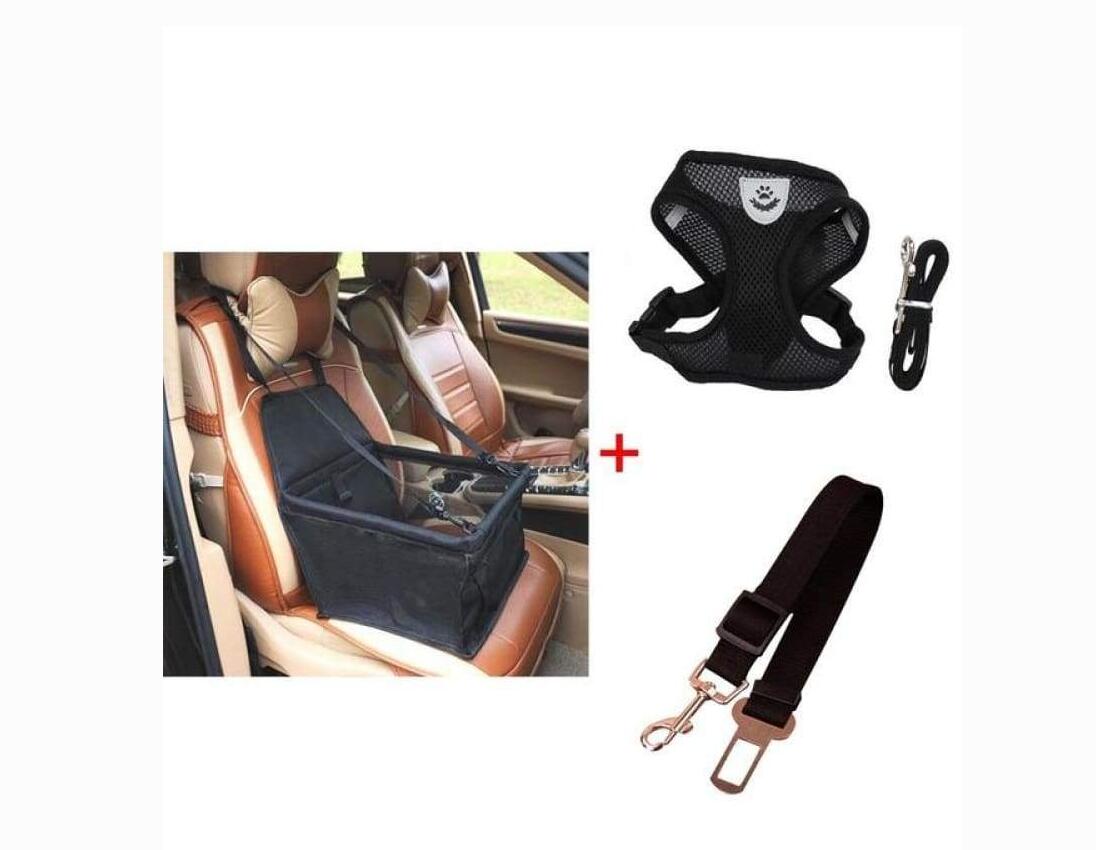 Premium Harness & Leash set  Car Safety Belt
