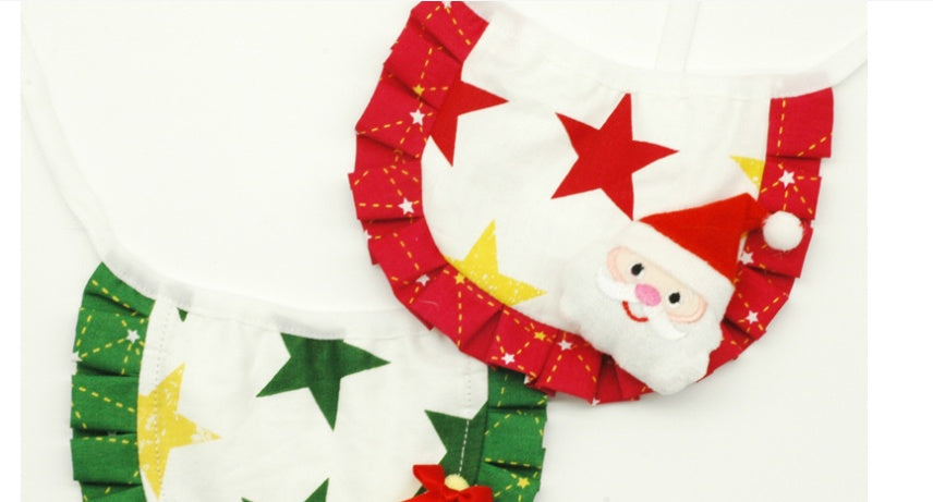 Pet Saliva Towel Dog Cat Bib Dress Up