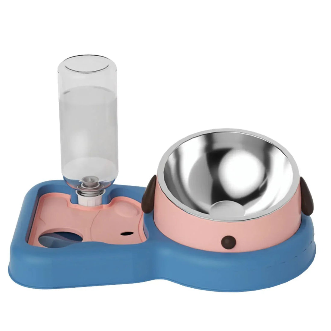 Pet Feeding Bowls And Drinkers 15-Degree Tilt Design
