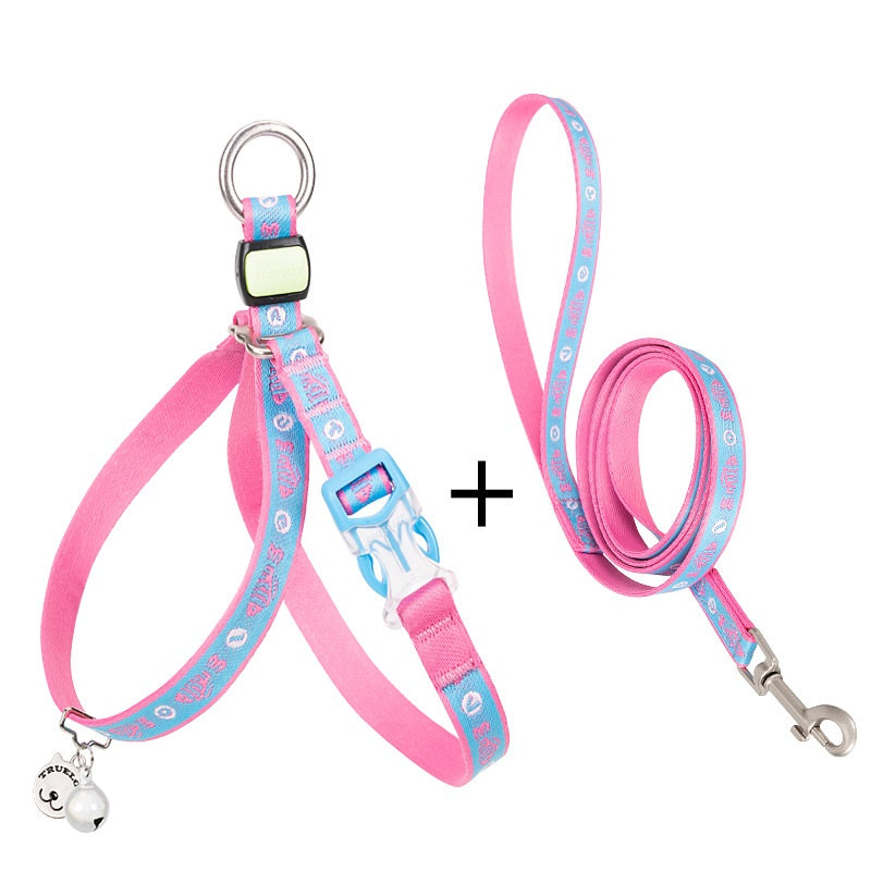 Pet Cat Bell Chest Strap Haulage
