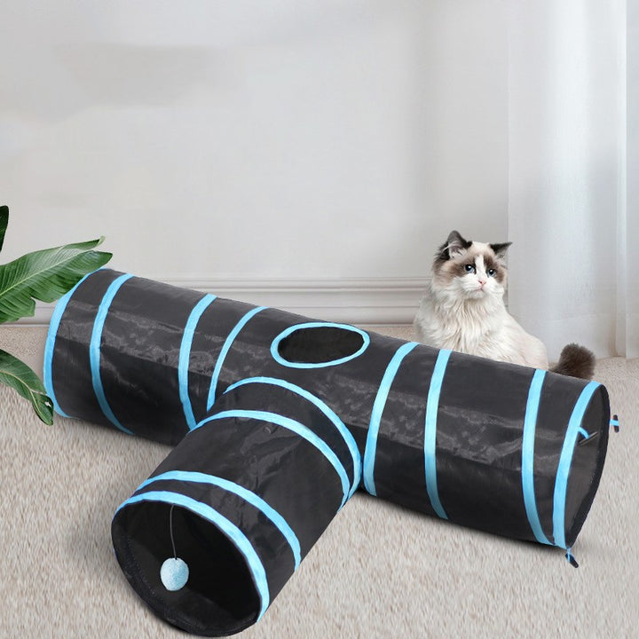 Tunnel Foldable Pet Climbing Path Cat Toys