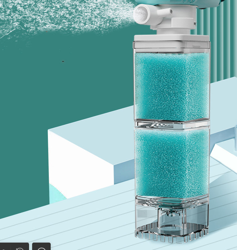 Anti-backflow Filter Aerating Fish Tank