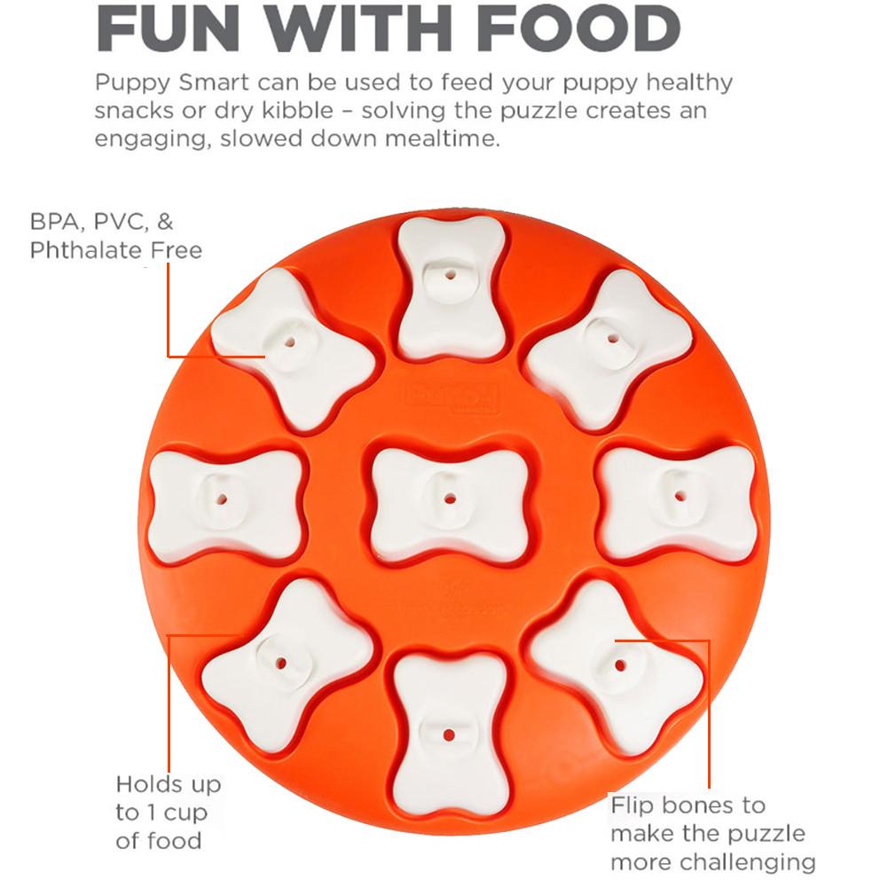 Interactive Puppy Dog Food Dispenser