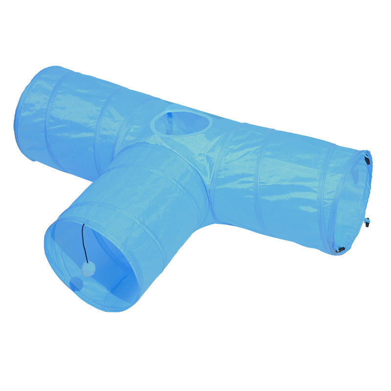 Tunnel Foldable Pet Climbing Path Cat Toys