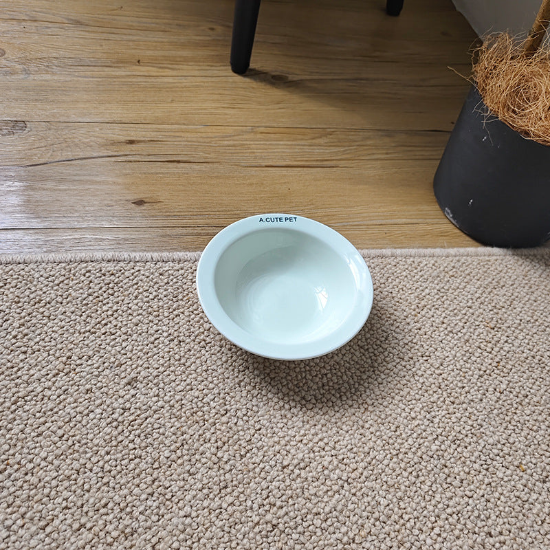 Cat Water Bowl Dog Basin Anti-tumble