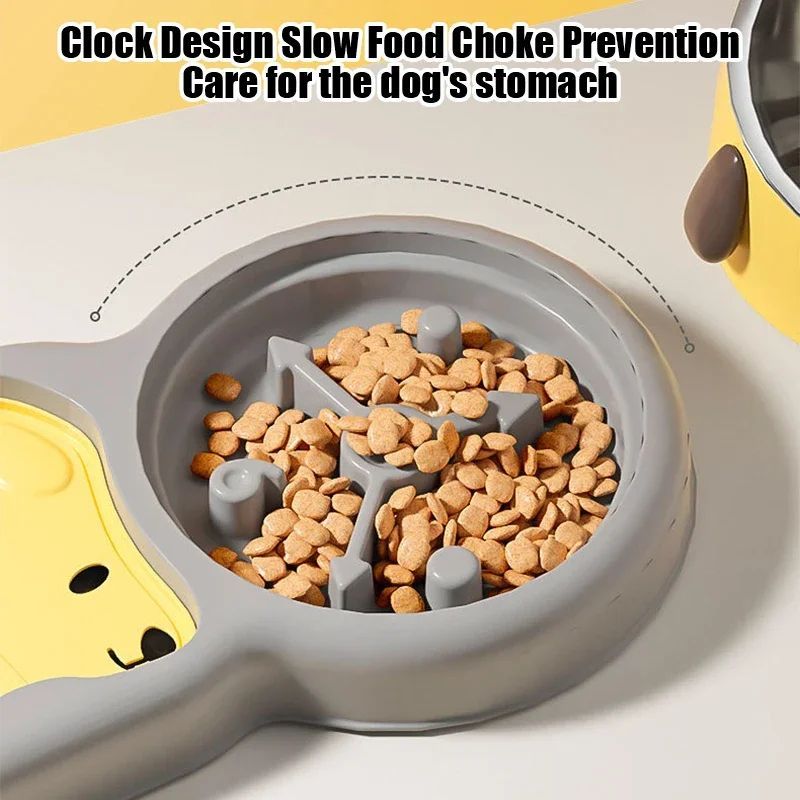 Pet Feeding Bowls And Drinkers 15-Degree Tilt Design