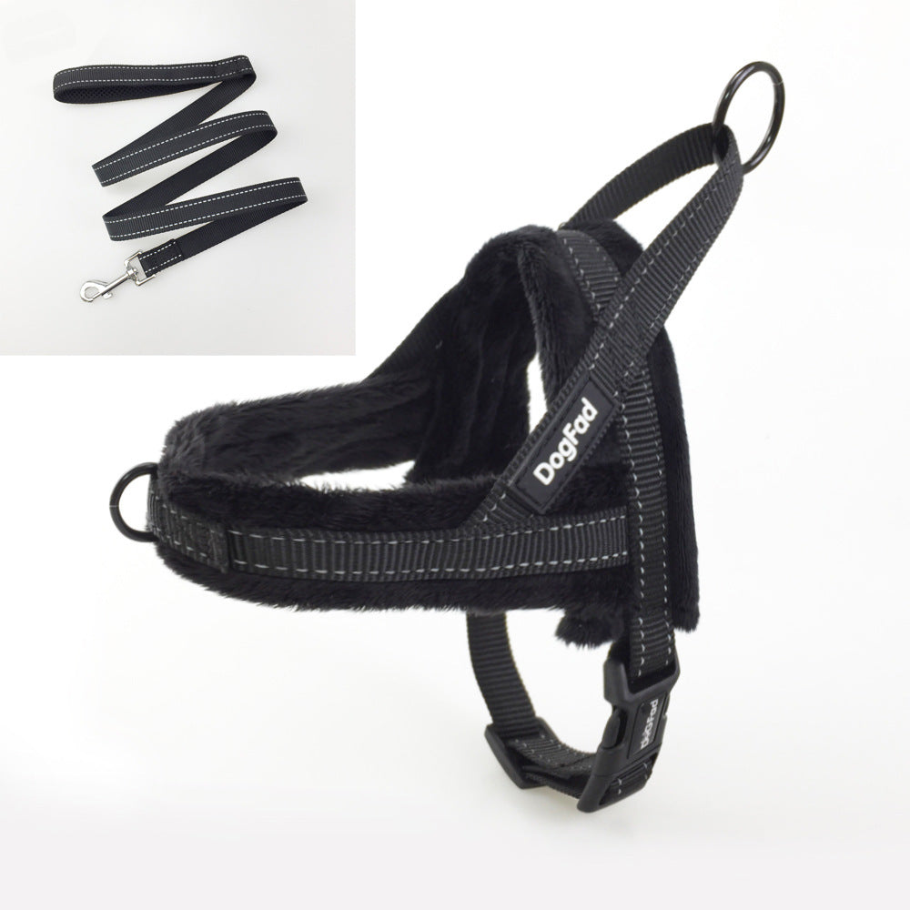 Pet Chest Strap With Flap For Comfortable Lining