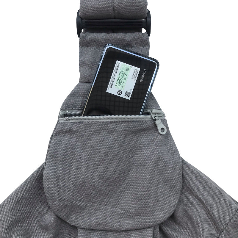 Pet Messenger Bag Canvas Material Backpack